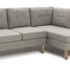Habitat Joshua Self Assembly Right Hand Corner Sofa – Grey