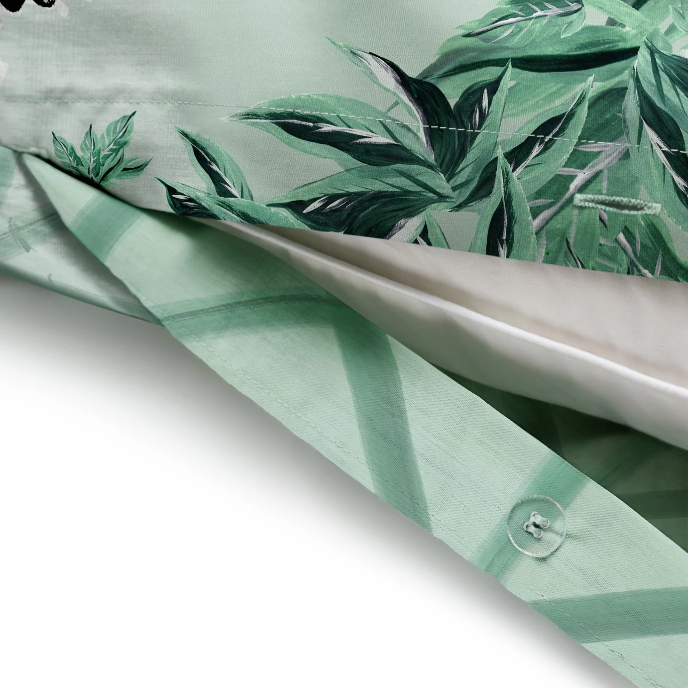 Habitat Crane Panel Green Bedding Set - Single - Image 5