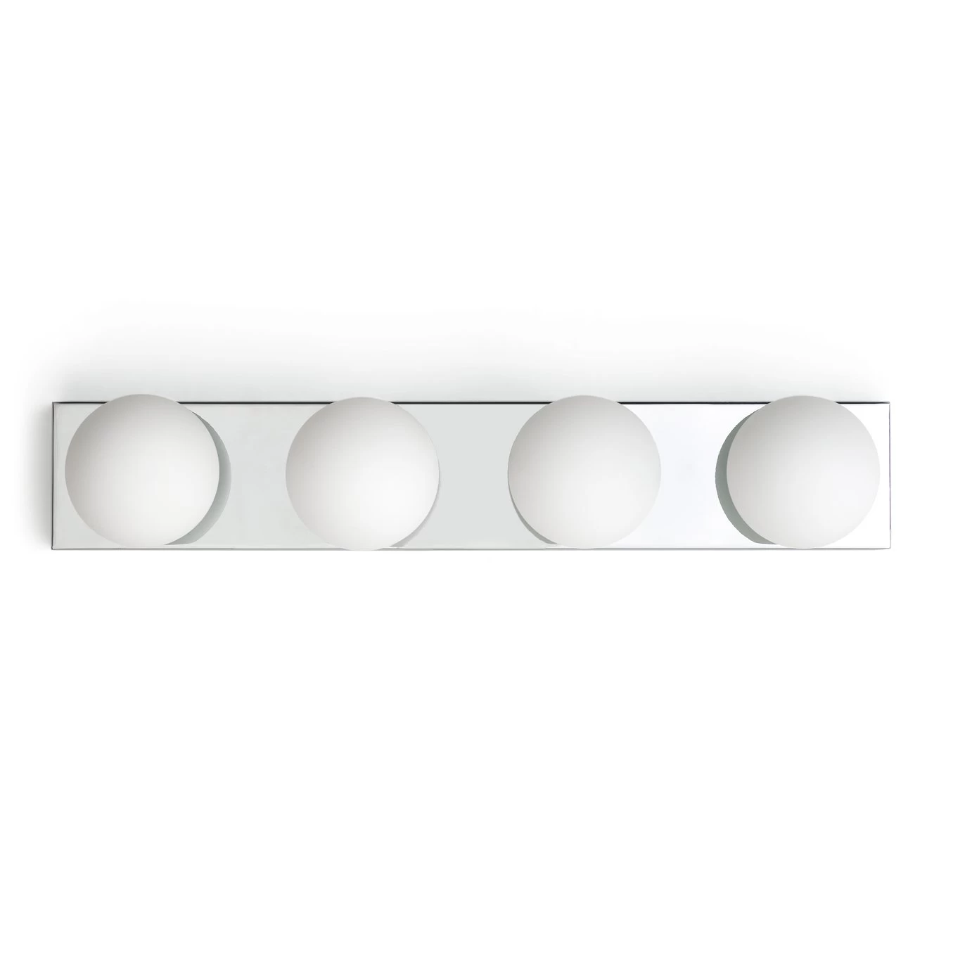 Habitat Metal 4 Light Bathroom Wall Light - Chrome - Image 2