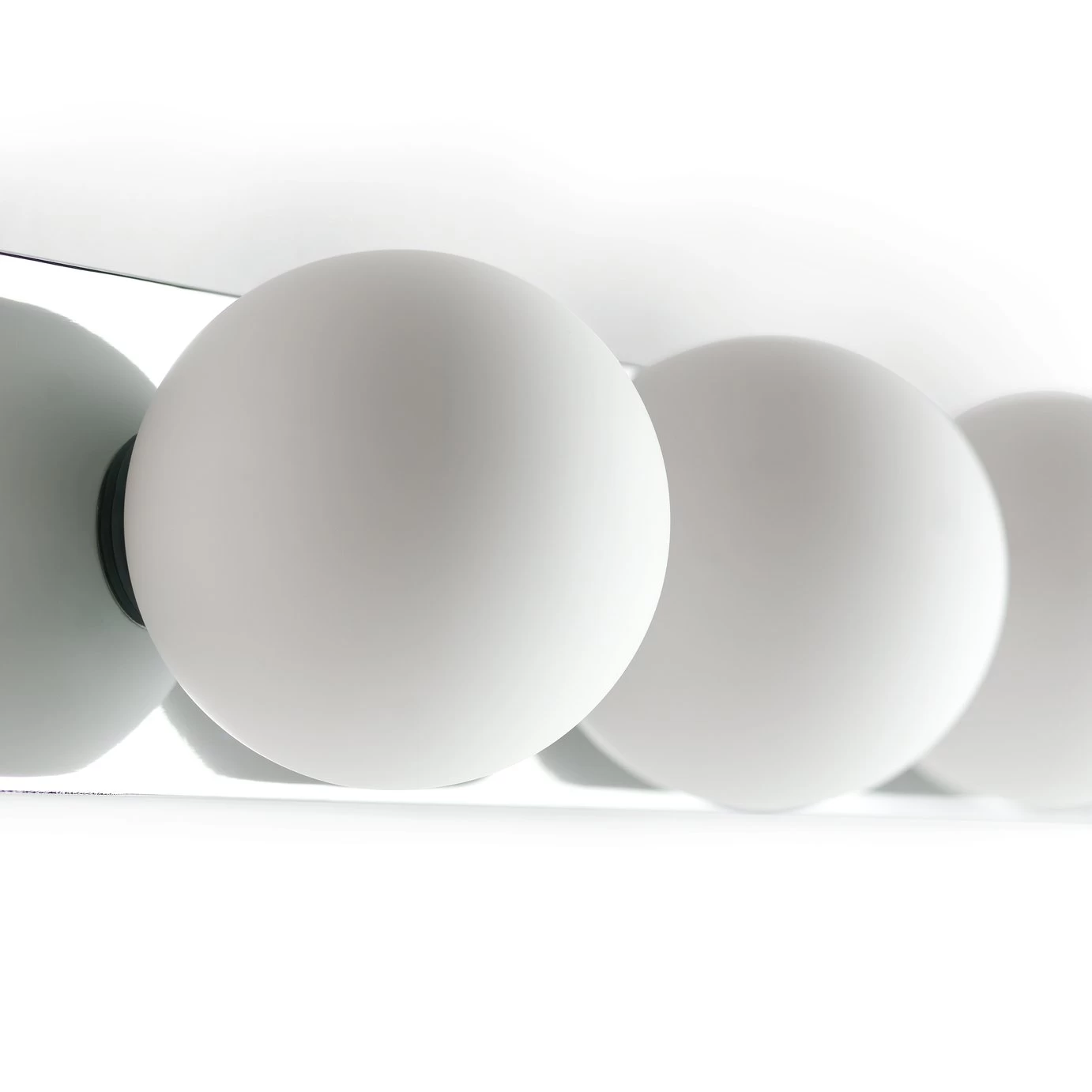 Habitat Metal 4 Light Bathroom Wall Light - Chrome - Image 4