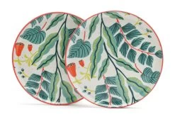 Habitat X Kew Set Of 2 Ceramic Dinner Plates