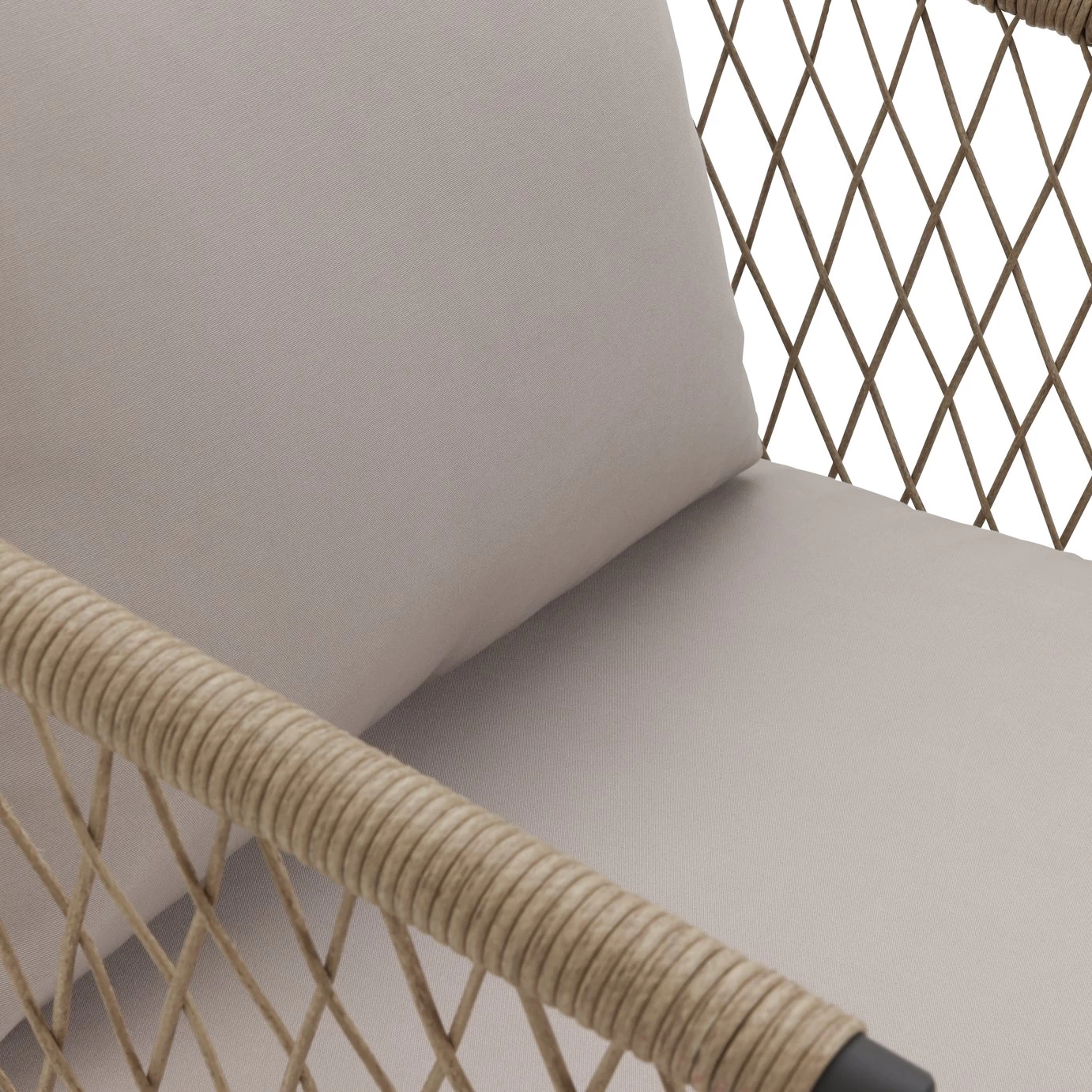 Habitat Somerset 2 Seater Rattan Effect Garden Bistro Set - Image 7