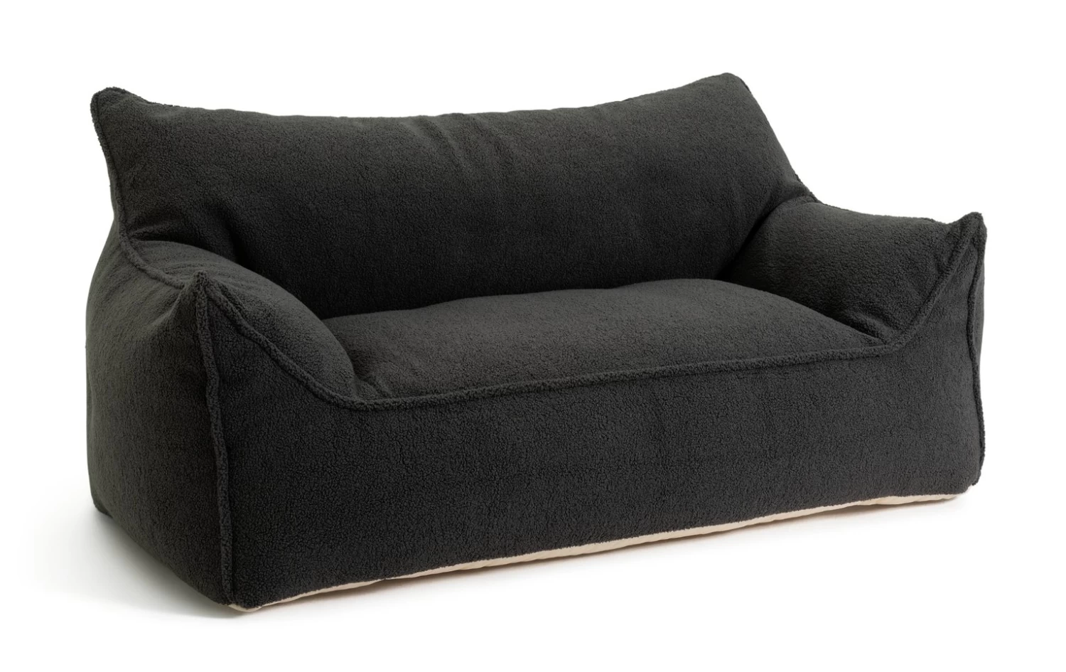 Habitat Kids Double Chair Bean Bag - Charcoal - Image 4