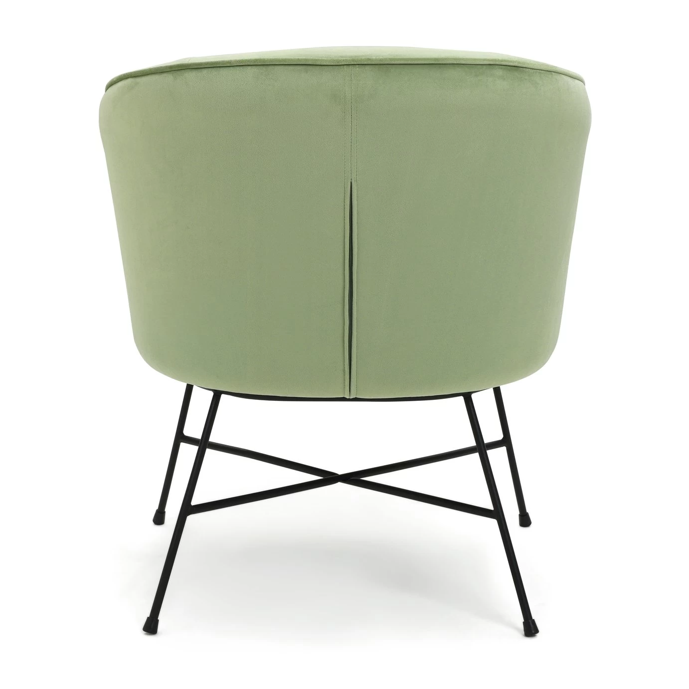 Habitat Jax Metal Accent Chair - Mint Green - Image 6