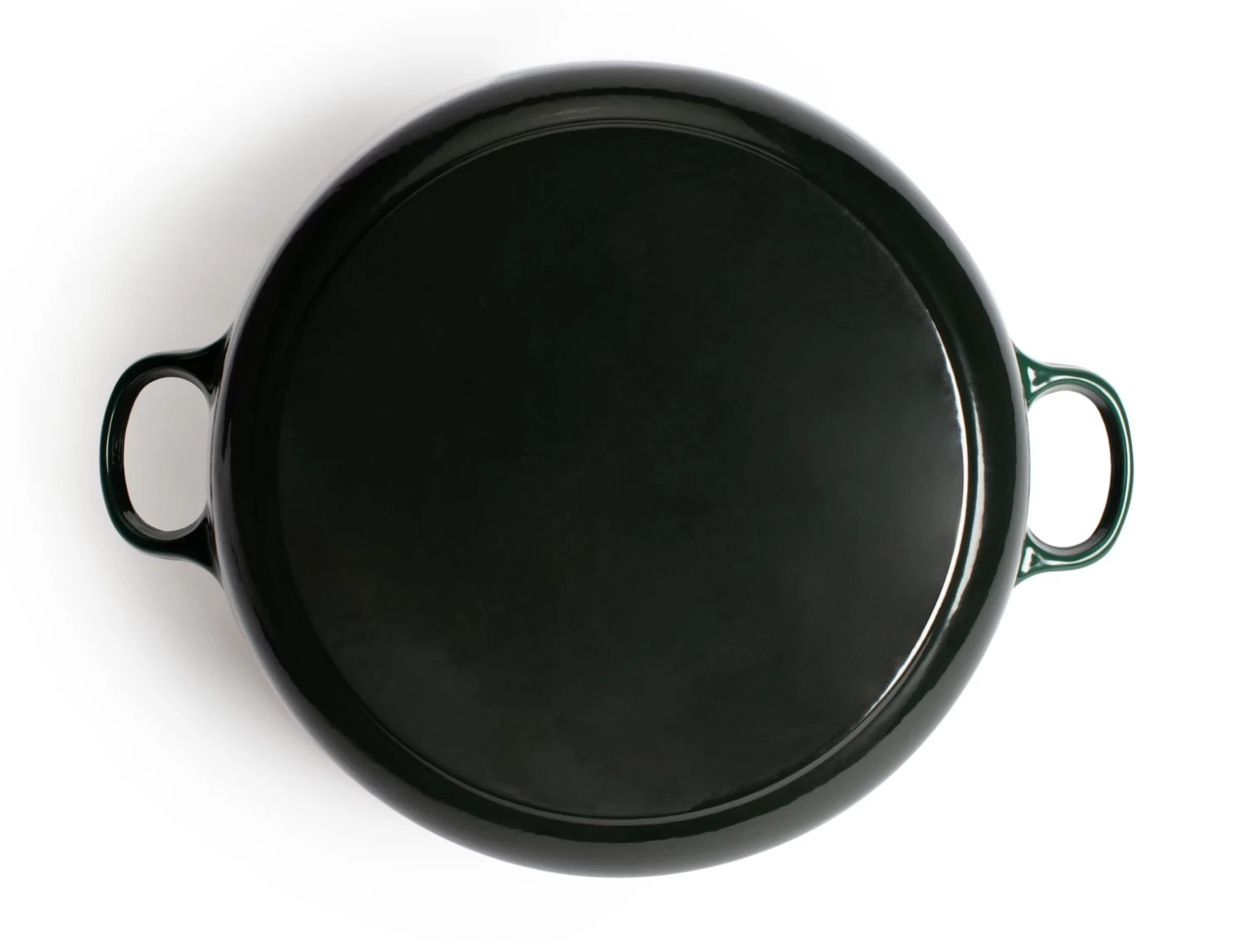 Habitat 5.3 Litre Cast Iron Casserole Dish - Green - Image 5