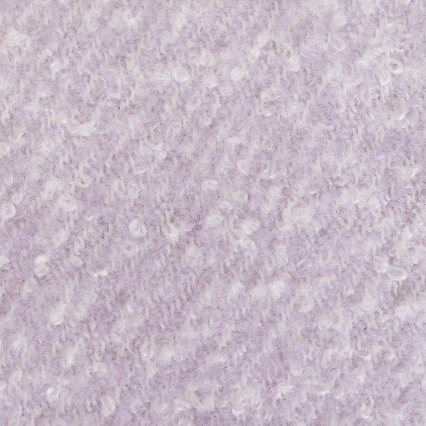 Habitat Faux Textured Mohair Throw - Lilac - 150x200cm - Image 3