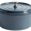 Habitat 2.4 Litre Non Stick Aluminium Casserole Dish - Blue
