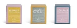 Habitat Scented Boxed Candle Set - Amber, Jasmine & Sea Salt