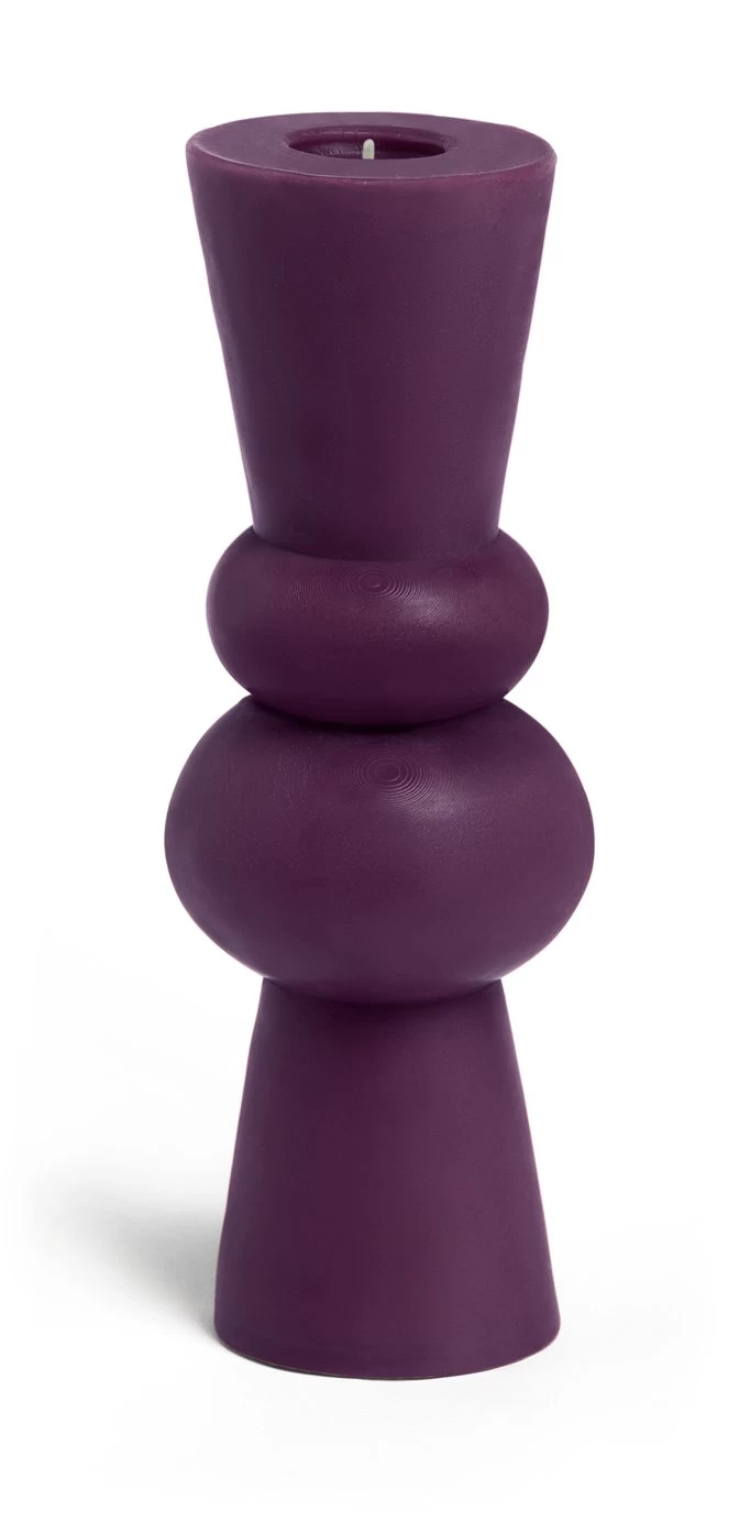 Habitat Turned Shaped Large Candle - Unscented - Image 3