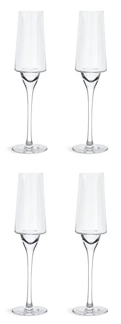 Habitat Sahara Set Of 4 Prosecco Glasses