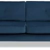 Habitat Iris Fabric 3 Seater Sofa - Navy