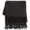 Habitat Faux Mohair Throw - Charcoal - 125X150cm