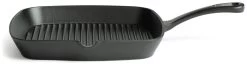 Habitat 23cm Cast Iron Griddle Pan - Black