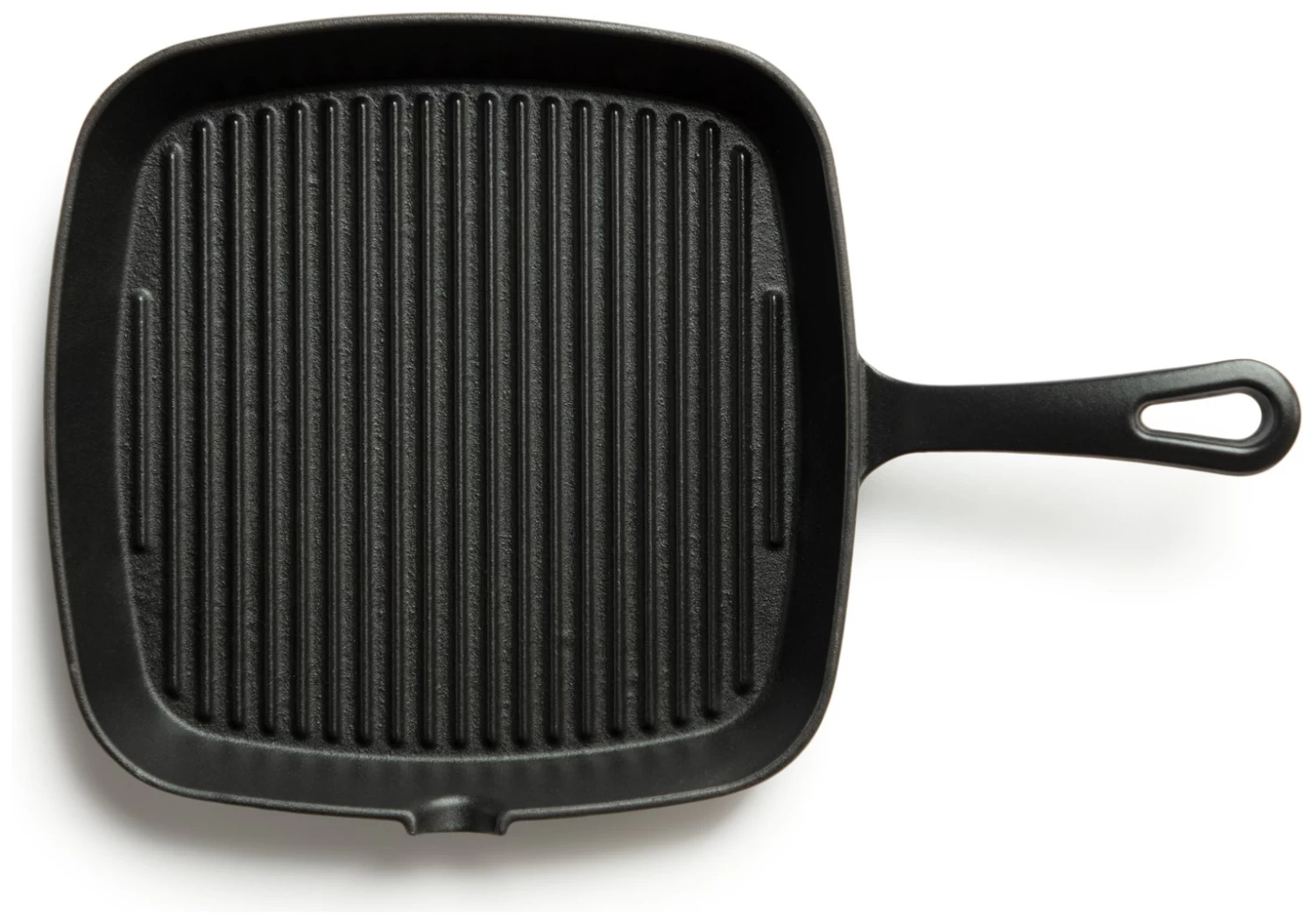 Habitat 23cm Cast Iron Griddle Pan - Black - Image 4