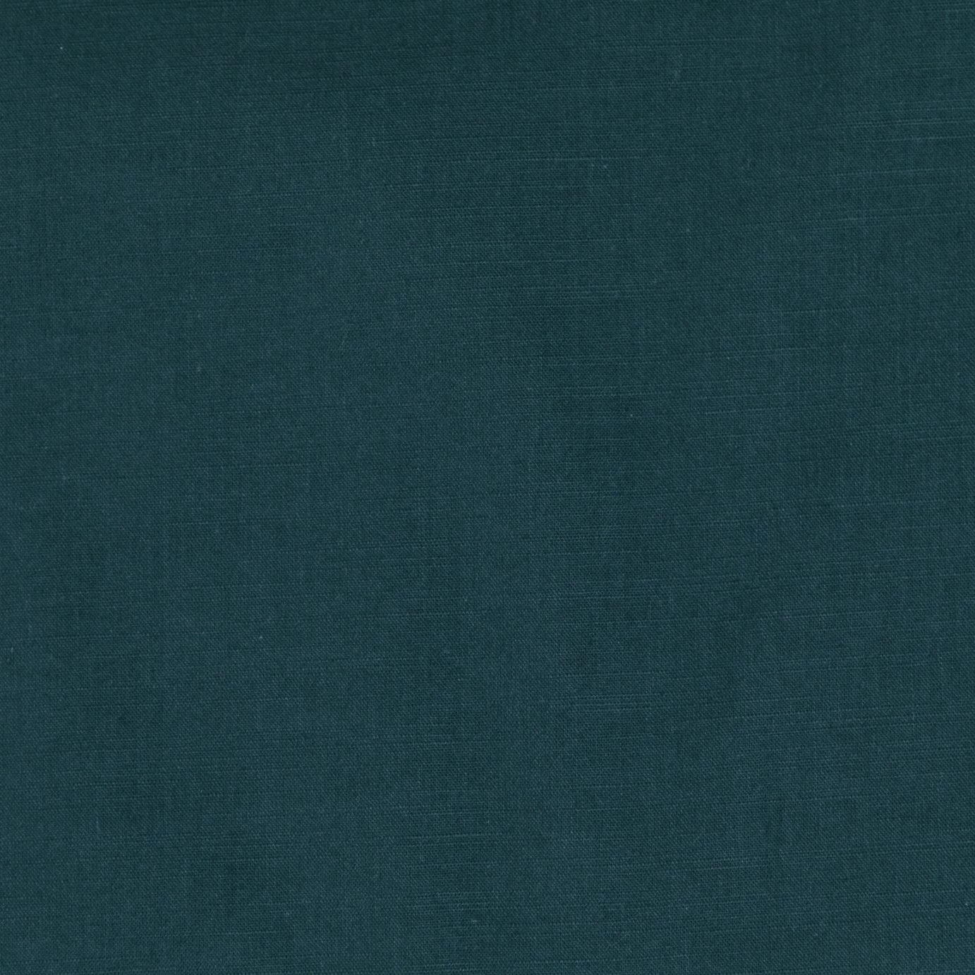 Habitat Linen Look Cotton Plain Teal Bedding Set - Single - Image 2