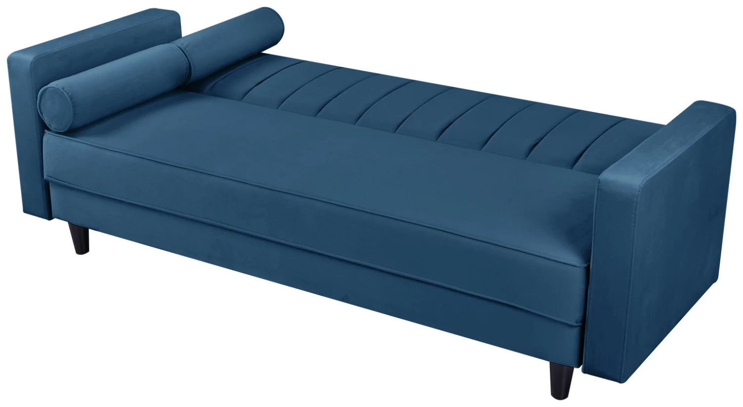 Habitat Preston Clic Clac Velvet Sofa Bed - Navy - Image 15