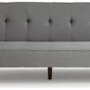 Habitat Odeon 2 Seater Fabric Clic Clac Sofa Bed - Grey