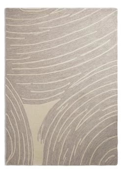 Habitat Hand Tufted Wool & Cotton Rug - Natural -120X170cm