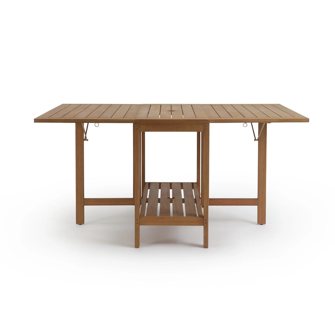 Habitat Zeno 4 Seater Folding Wooden Patio Set - Image 4