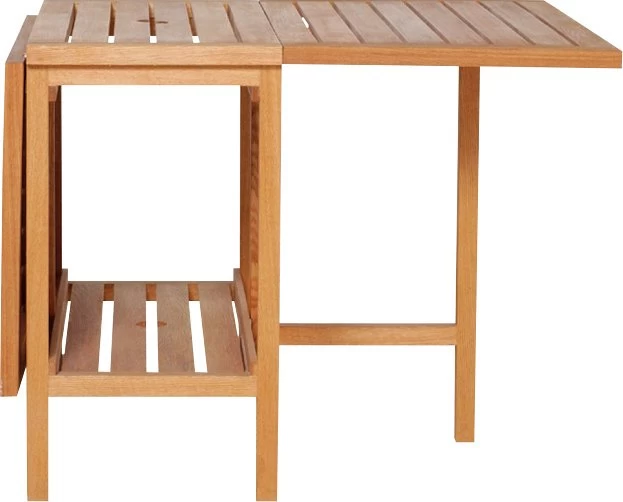 Habitat Zeno 4 Seater Folding Wooden Patio Set - Image 5