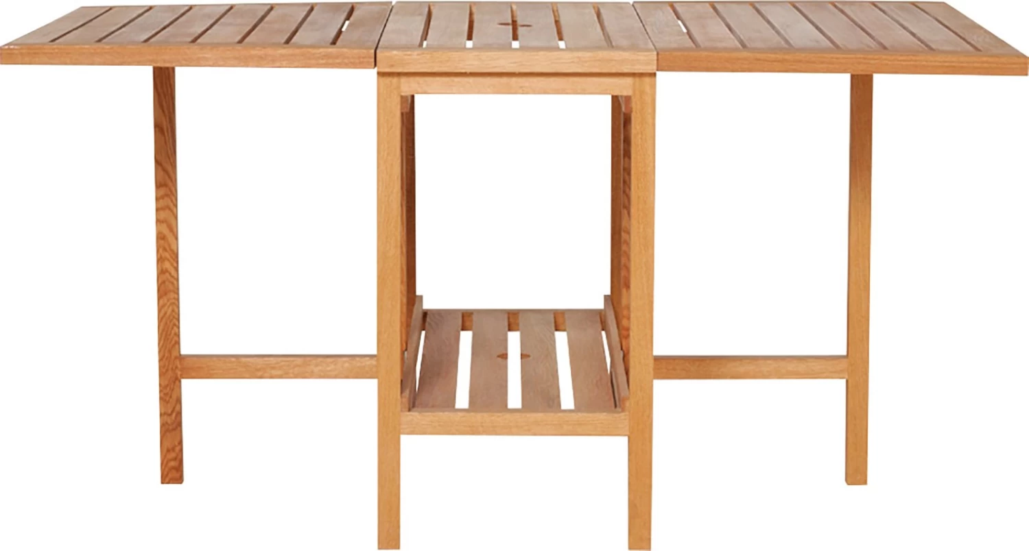 Habitat Zeno 4 Seater Folding Wooden Patio Set - Image 8