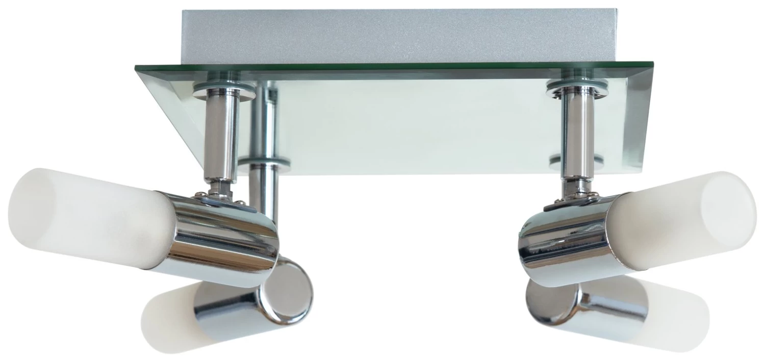 Habitat Milano 4 Light Bathroom Square Spotlight - Chrome - Image 2