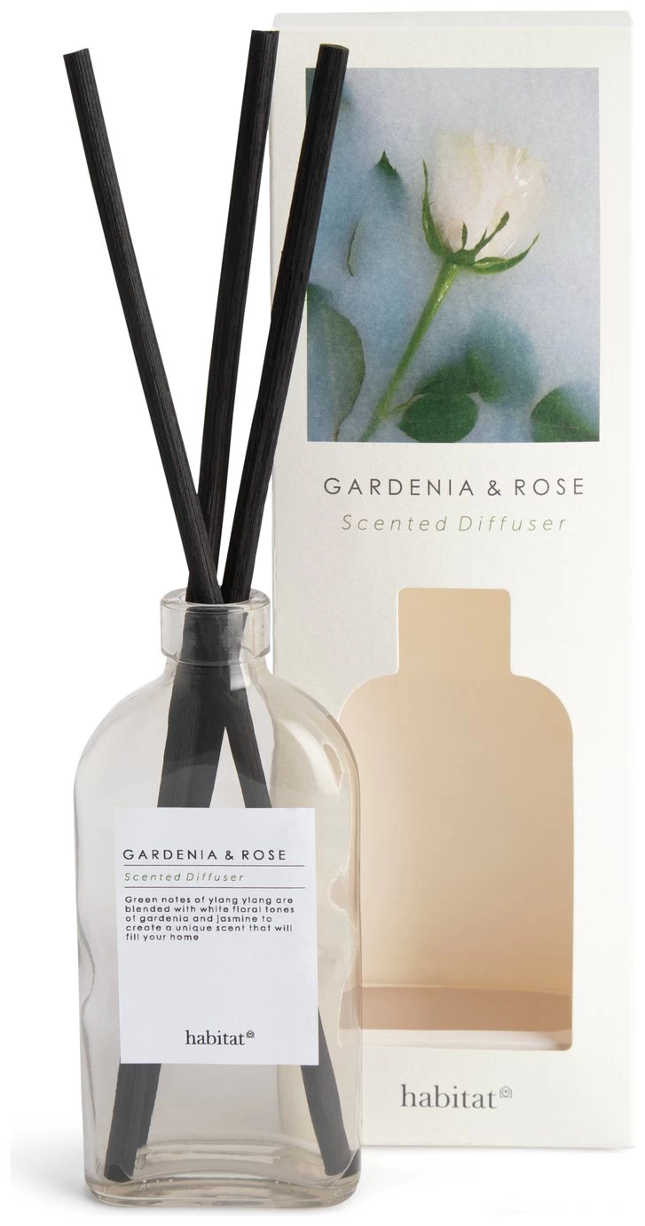 Habitat 150ml Scented Diffuser - Gardenia & Rose - Image 3