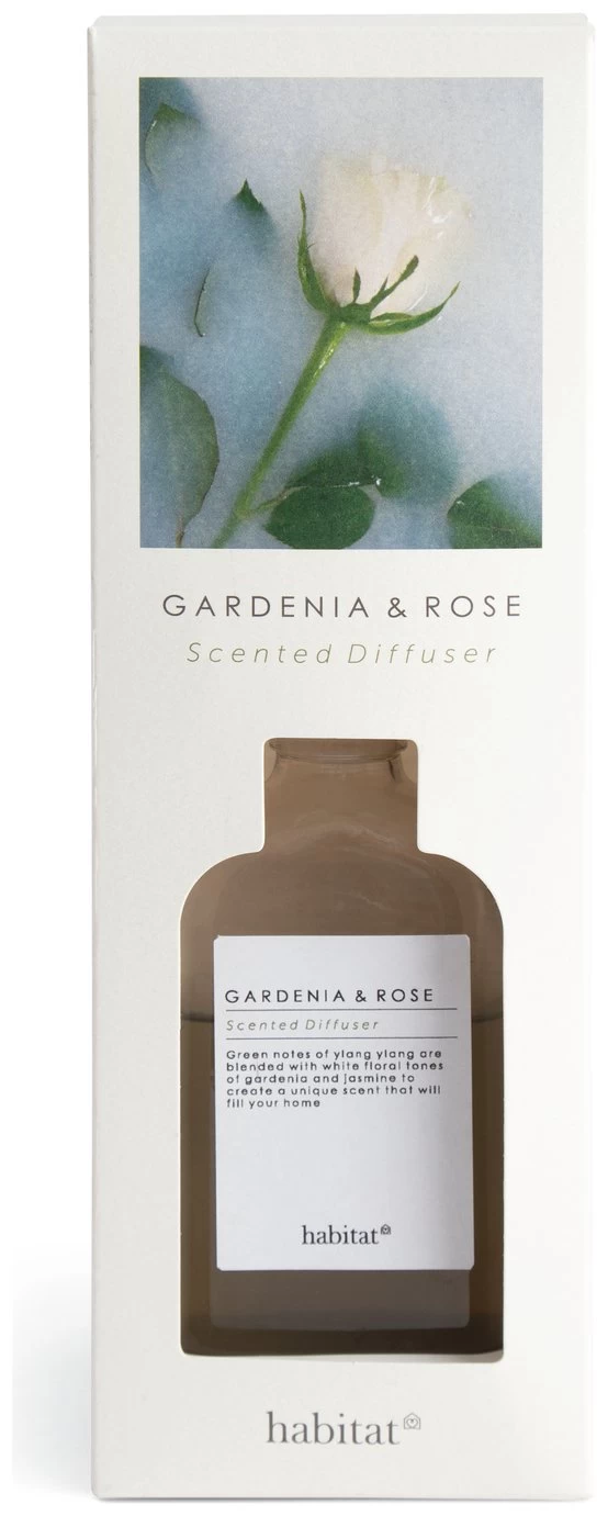 Habitat 150ml Scented Diffuser - Gardenia & Rose - Image 4