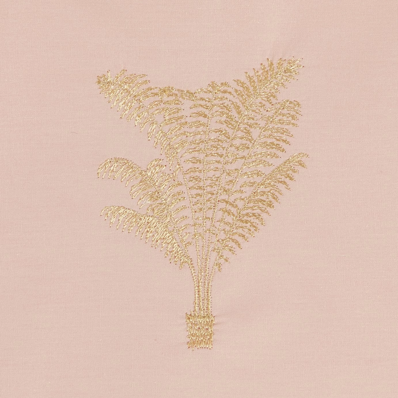 Habitat Embroidered Palm Pink Bedding Set - Single - Image 2