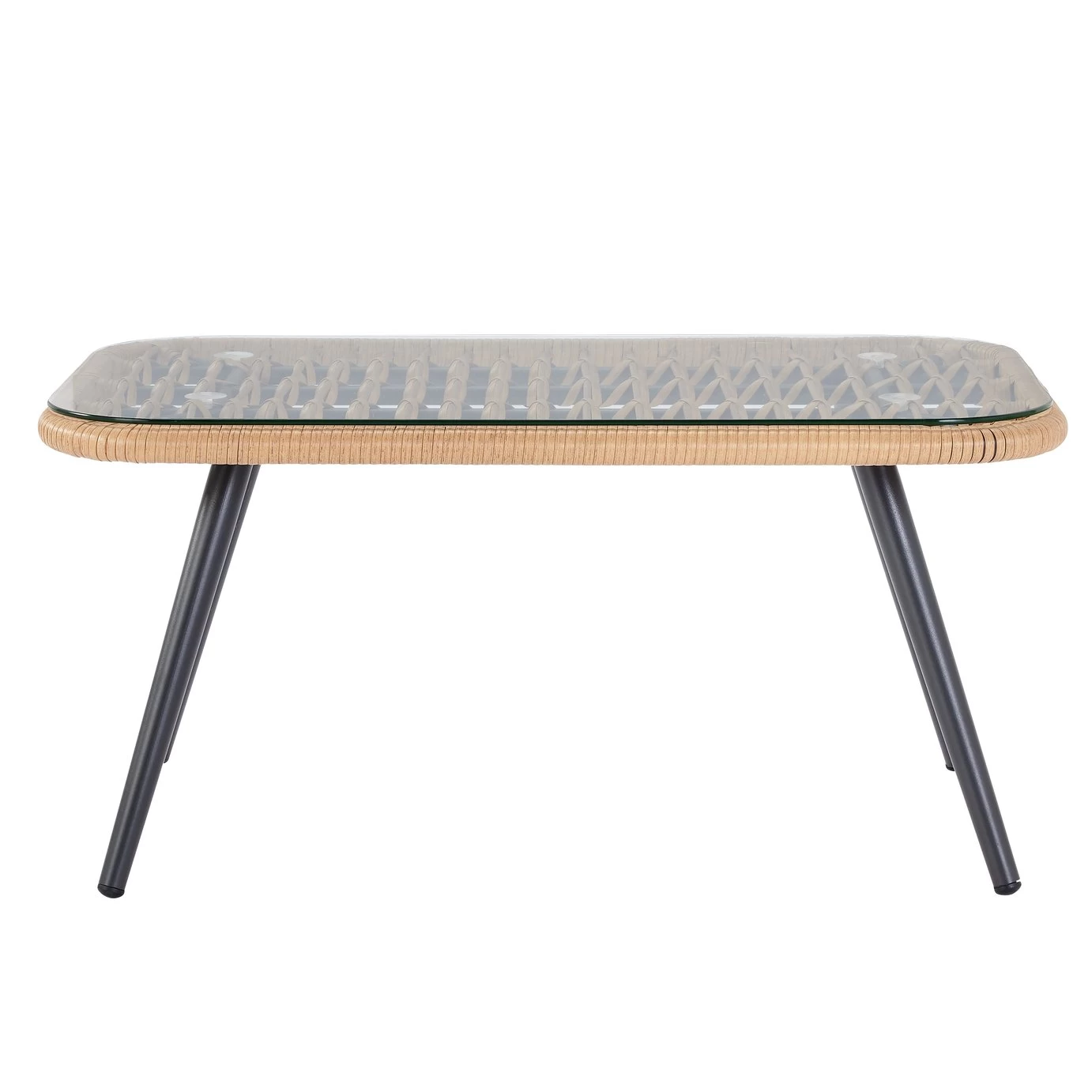 Habitat 4 Seater Bamboo Effect Garden Sofa Set - Image 4