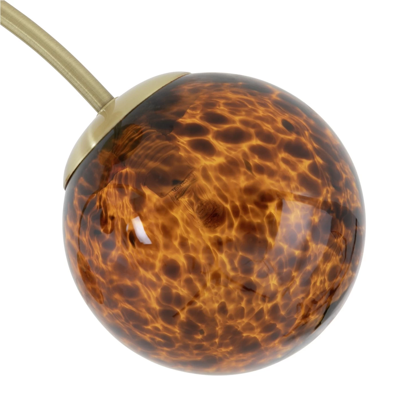 Habitat Hayle Tortoise Shell 4 Light Ceiling Light - Brass - Image 3