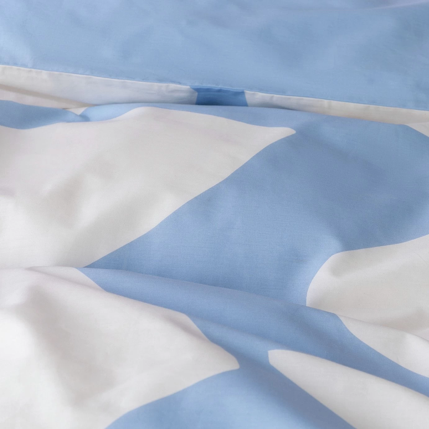 Habitat 180TC Abstract Floral Blue Bedding Set - Single - Image 7