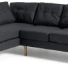 Habitat Joshua Left Hand Corner Chaise Sofa - Charcoal
