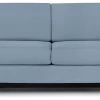 Habitat Rosie 2 Seater Fabric Sofa Bed - Pale Blue
