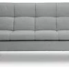 Habitat Nolan Fabric Clic Clac Sofa Bed - Light Grey