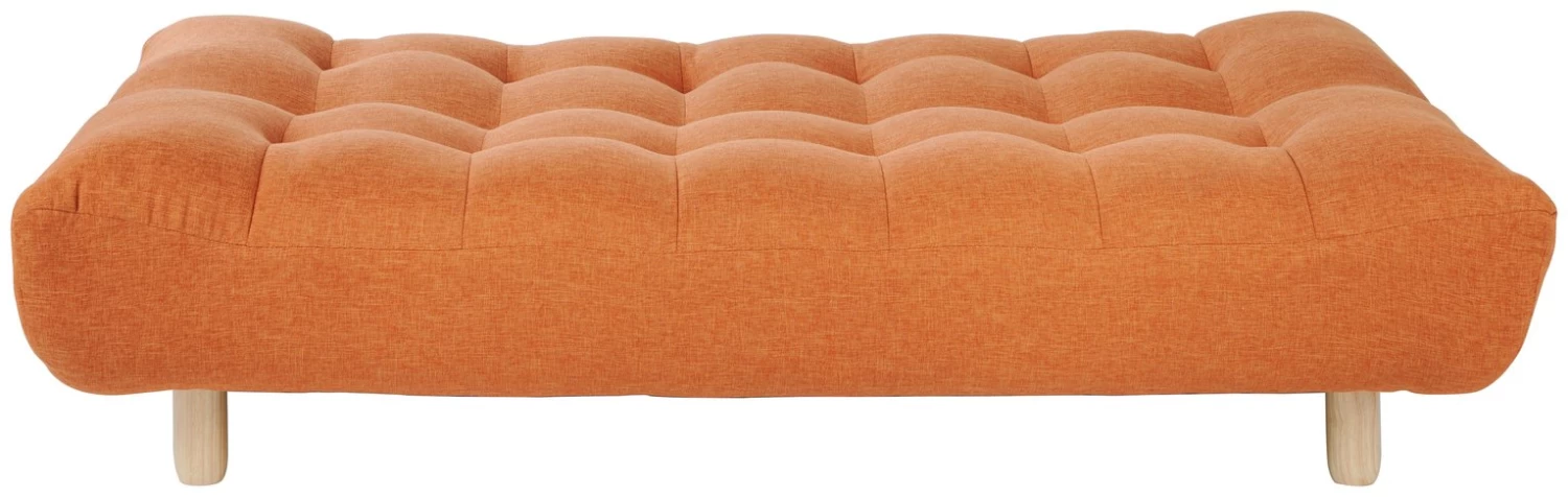 Habitat Kota 3 Seater Fabric Clic Clac Sofa Bed - Orange - Image 5