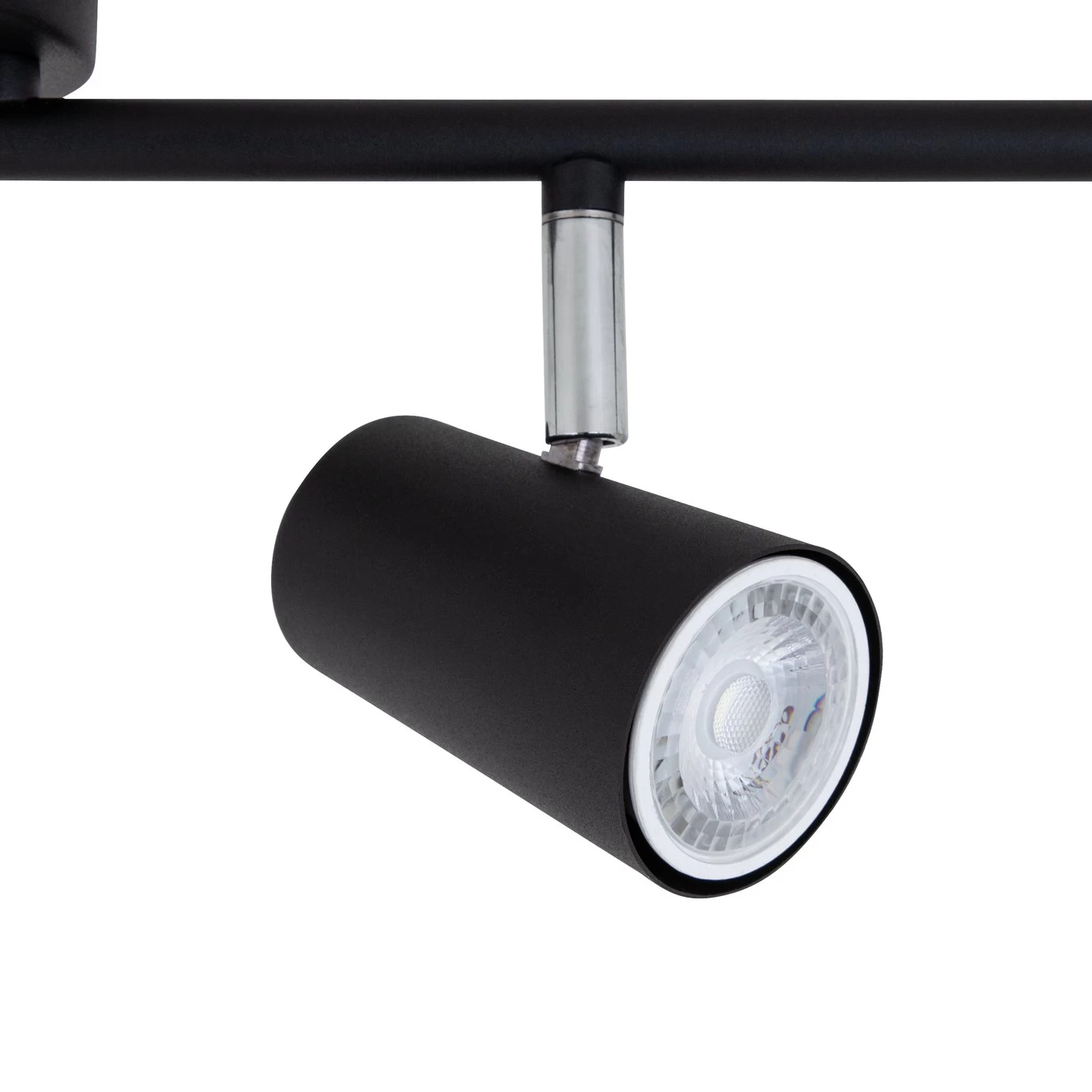 Habitat 4 Light Spotlight Bar - Matt Black - Image 2