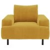 Habitat Julien Fabric Armchair - Yellow