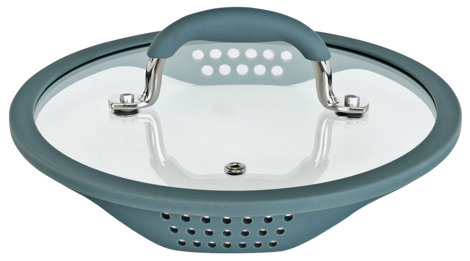 Habitat 5 Piece Stainless Steel With Silicone Rim Pan Set - Image 4