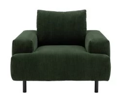 Habitat Julien Fabric Armchair - Green