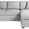 Habitat Reagan Right Corner Sofa Bed - Grey
