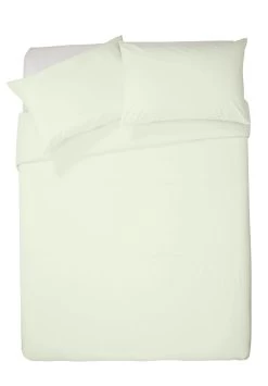 Habitat Pure Cotton 200TC Cream Bedding Set - Double