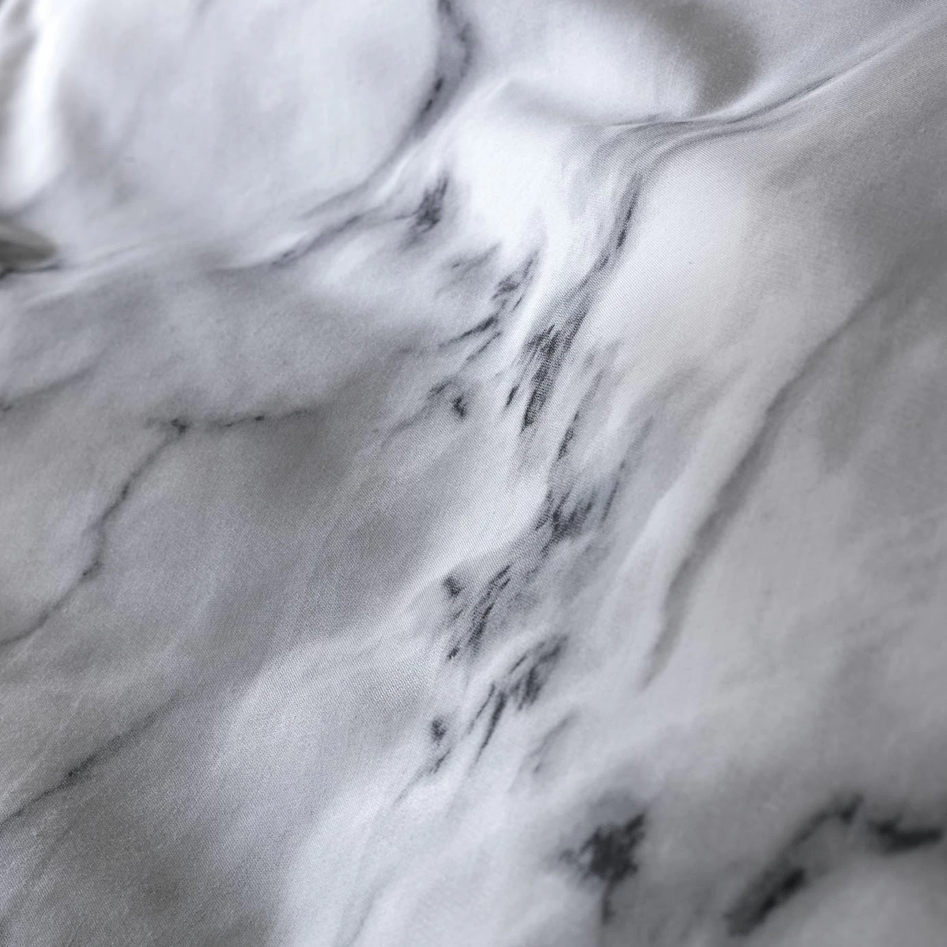 Habitat Marble White & Black Bedding Set - Single - Image 6