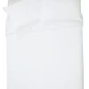 Habitat Pure Cotton 200TC White Bedding Set - Double