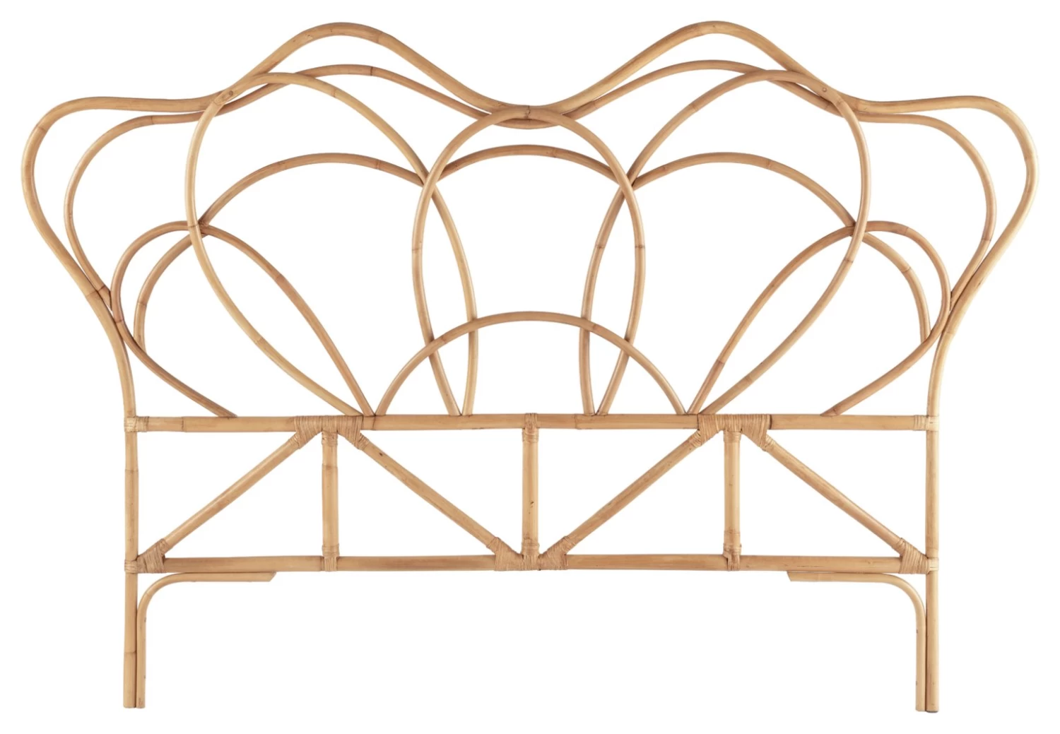 Habitat Asri Rattan Headboard - Double - Image 2