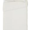 Habitat Cotton Rich Plain Cream Bedding Set - Single