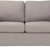 Habitat Apartment 2 Seater Fabric Sofa Bed - Light Grey