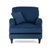Habitat Matilda Velvet Armchair - Blue