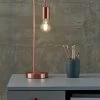 Habitat Rayner Steel LED Desk Lamp - Rose Gold