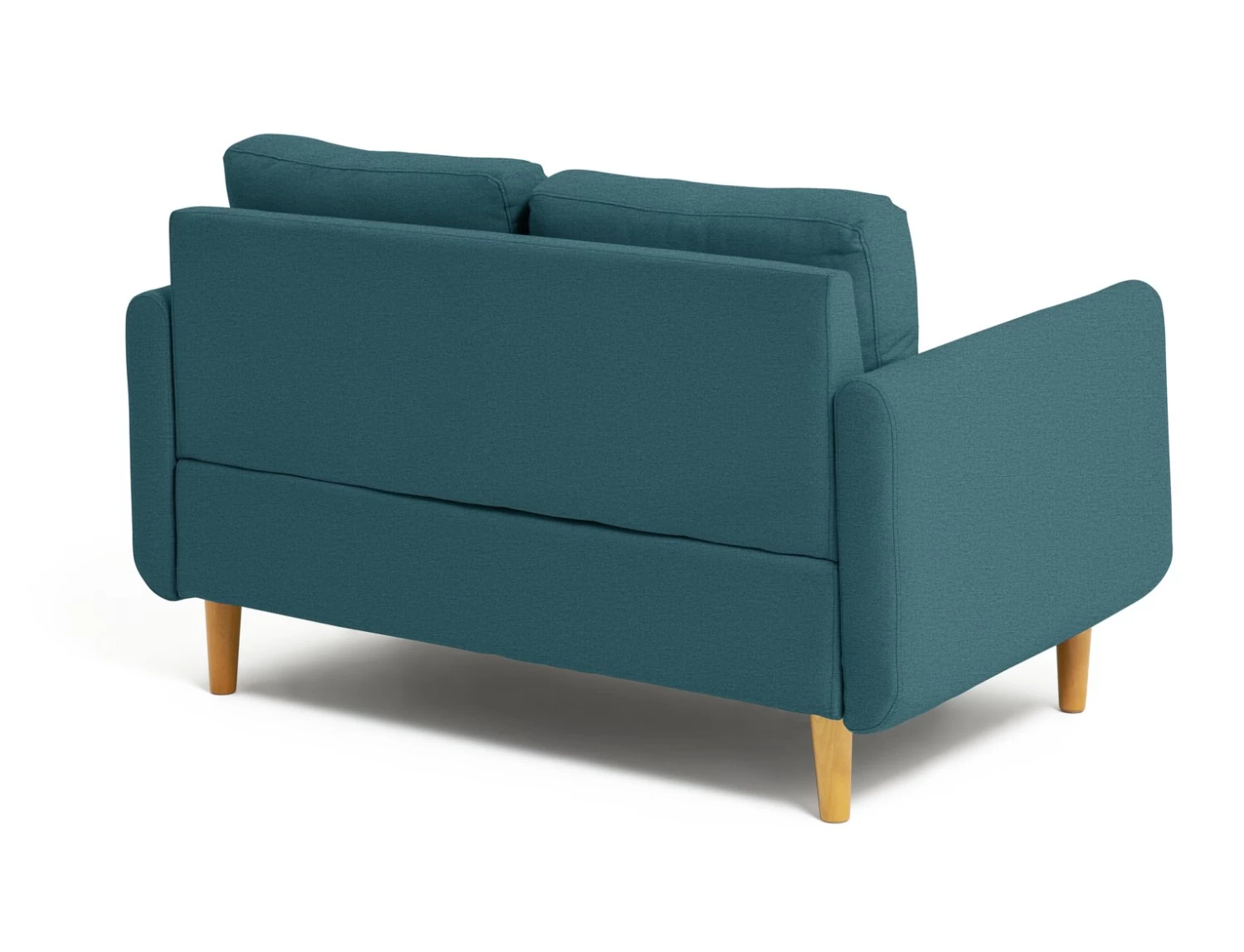 Habitat Remi Fabric 2 Seater Chaise Sofa In A Box - Teal - Image 5
